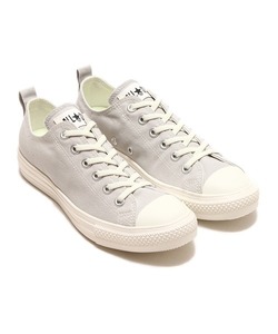 「CONVERSE」 ローカットスニーカー 24.5cm グレー レディース