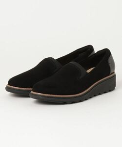 「Clarks」 シューズ UK4 ブラック レディース