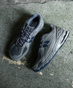 「New Balance」 ローカットスニーカー 26.0cm グレー メンズ