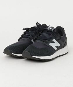 「New Balance」 ローカットスニーカー 24cm ブルー レディース