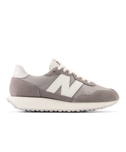 「New Balance」 ローカットスニーカー 23.5cm グレー レディース