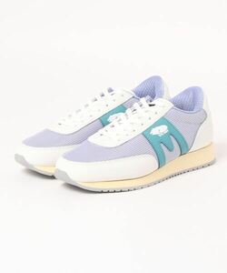 「KARHU」 ローカットスニーカー US6 ホワイト×ブルー メンズ