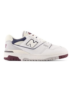 「New Balance」 ローカットスニーカー 27.5cm ホワイト×ネイビー メンズ