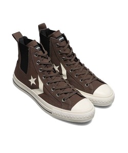 「CONVERSE」 ハイカットスニーカー 25.0cm カーキ メンズ