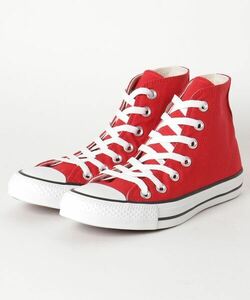 「CONVERSE」 ハイカットスニーカー 25.0cm レッド レディース