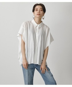 「AZUL BY MOUSSY」 半袖シャツ MEDIUM オフホワイト レディース