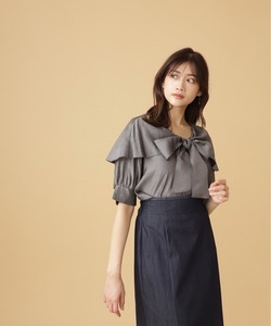 「JILL by JILL STUART」 半袖ブラウス FREE ブラック レディース