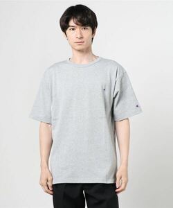 「Champion」 半袖Tシャツ X-LARGE 霜降りグレー メンズ