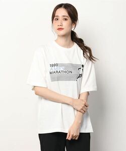 「AMERICANA」 半袖Tシャツ FREE ホワイト レディース