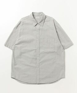 「Steven Alan」 半袖シャツ L ライトグレー メンズ