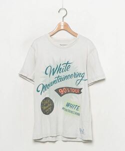 「WHITE MOUNTAINEERING」 半袖Tシャツ 1 ホワイト メンズ