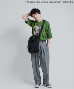 「MUHET」 半袖Tシャツ X-LARGE グリーン レディース