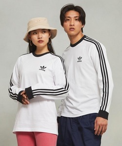 「adidas」 長袖Tシャツ MEDIUM ホワイト メンズ