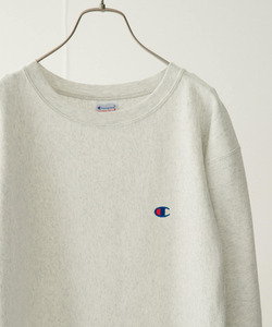 「Champion」 長袖Tシャツ MEDIUM オートミール メンズ