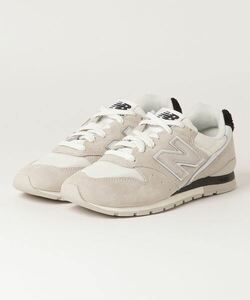 「New Balance」 ローカットスニーカー 24cm ライトグレー レディース