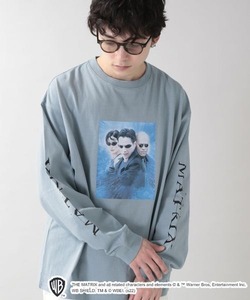 「RAGEBLUE」 長袖Tシャツ LARGE ライトブルー メンズ