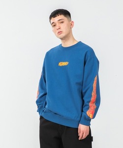 「XLARGE」 スウェットカットソー X-LARGE ネイビー メンズ