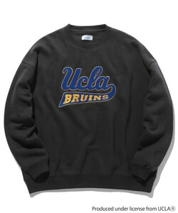 「FREAK'S STORE」 スウェットカットソー「UCLAコラボ」 MEDIUM ブラック メンズ_画像1