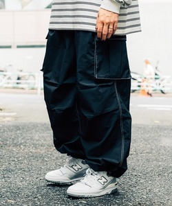 「Subciety」 カーゴパンツ LARGE ブラック メンズ