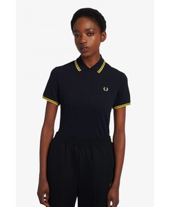 「FRED PERRY」 半袖ポロシャツ 8 ブルー系その他2 レディース