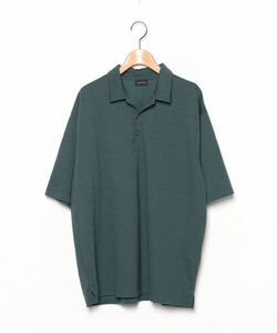 「green label relaxing」 半袖ポロシャツ L グリーン メンズ