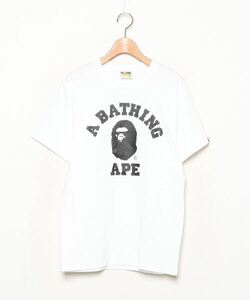 「A BATHING APE」 半袖Tシャツ SMALL ホワイト メンズ