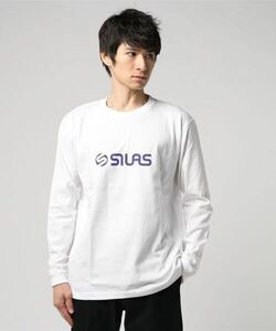 「SILAS」 長袖Tシャツ X-LARGE ホワイト メンズ