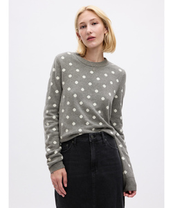 「GAP」 長袖ニット X-SMALL グレー レディース_画像1