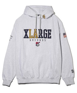 「XLARGE」 プルオーバーパーカー M アッシュ メンズ