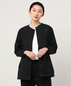 「THE NORTH FACE」 ノーカラージャケット MEDIUM ブラック レディース