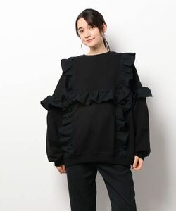 「jouetie」 スウェットカットソー MEDIUM ブラック レディース