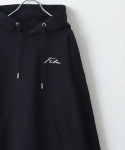 「FILA」 プルオーバーパーカー X-LARGE ブラック レディース_画像1