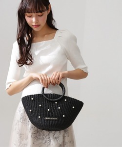 「JILL by JILL STUART」 かごバッグ FREE ブラック レディース