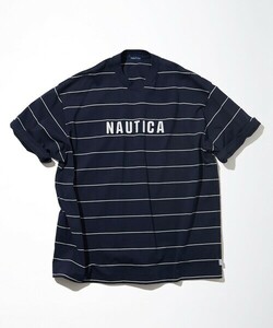 「NAUTICA」 半袖Tシャツ MEDIUM ネイビー メンズ