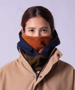 「THE」 THE HOOD WARMER MIX COLOR バラクラバフードウォーマー ミックスカラー「THE (ザ)」 ONE SIZE ブルー_画像1