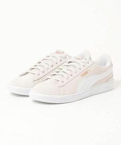 「PUMA」 ローカットスニーカー 24.5cm ライトグレー レディース