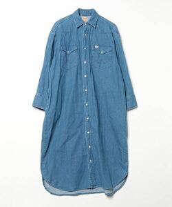 「B:MING by BEAMS」 シャツワンピース SMALL ライトインディゴブルー レディース