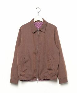 「BEAMS PLUS」 ジップアップブルゾン SMALL ワイン メンズ