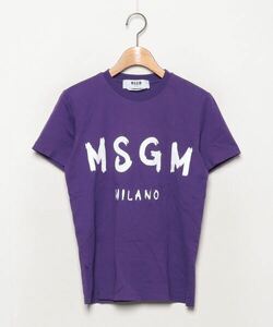 「MSGM」 半袖Tシャツ X-SMALL パープル レディース