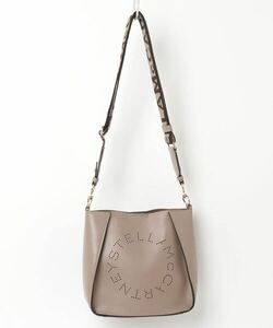 「STELLA McCARTNEY」 ショルダーバッグ ONE SIZE ベージュ レディース