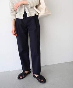 「CANAL JEAN」 パンツ MEDIUM ネイビー レディース