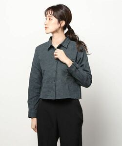 「Steven Alan」 長袖シャツ S ダークグレー レディース