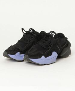 「Y-3」 ローカットスニーカー 22.5cm ブラック レディース_画像1