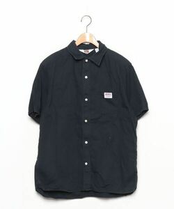 「BEN DAVIS」 半袖シャツ X-LARGE ブラック メンズ