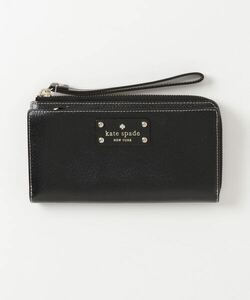 「kate spade new york」 ワンポイント財布 - ブラック レディース