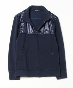 「BURBERRY BLACK LABEL」 ジップアップブルゾン 2 ネイビー メンズ