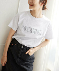 「SLOBE IENA」 半袖Tシャツ FREE ライトグレー レディース