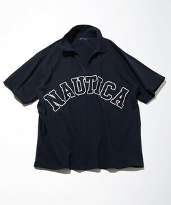 「NAUTICA」 半袖Tシャツ MEDIUM ネイビー メンズ