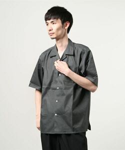 「coen」 半袖シャツ LARGE ダークグレー メンズ