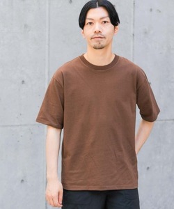 「URBAN RESEARCH ROSSO MEN」 半袖Tシャツ LARGE ブラウン メンズ